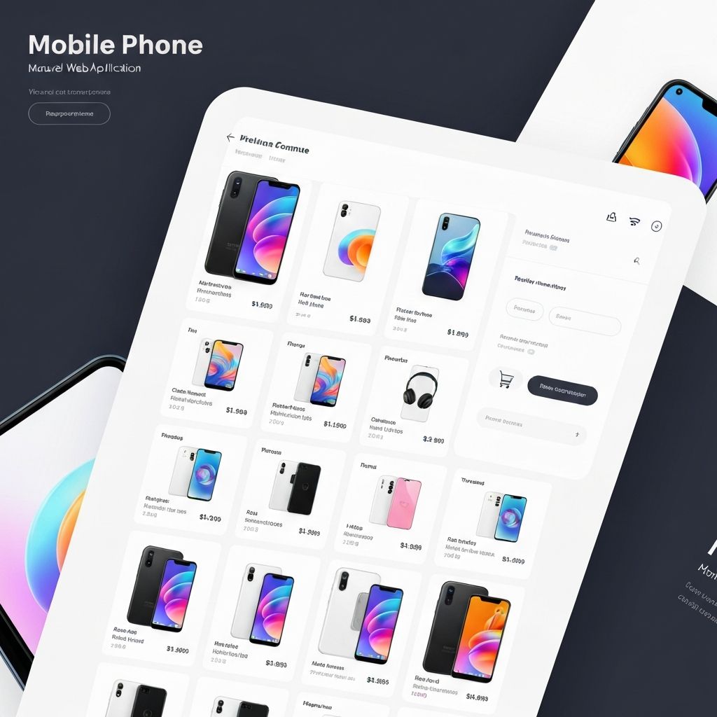 Mobile Hub E-commerce preview